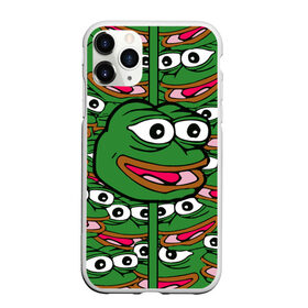 Чехол для iPhone 11 Pro матовый с принтом Good Sad frog в Кировске, Силикон |  | Тематика изображения на принте: bad | dab | frog | good | kek | pepe | sad | кек | лягушка | мем | мемы | пепе | со смыслом | фрог