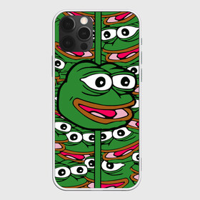 Чехол для iPhone 12 Pro Max с принтом Good Sad frog в Кировске, Силикон |  | bad | dab | frog | good | kek | pepe | sad | кек | лягушка | мем | мемы | пепе | со смыслом | фрог