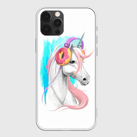 Чехол для iPhone 12 Pro Max с принтом Music Unicorn Art в Кировске, Силикон |  | Тематика изображения на принте: волшебный | единорог | единорожик | единорожка | магия | музыка | пончик | пончики