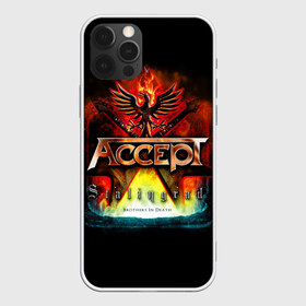 Чехол для iPhone 12 Pro Max с принтом Accept в Кировске, Силикон |  | accept | heavy metal | power metal | группы | метал | музыка | пауэр метал | рок | хэви метал