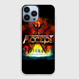 Чехол для iPhone 13 Pro Max с принтом Accept в Кировске,  |  | accept | heavy metal | power metal | группы | метал | музыка | пауэр метал | рок | хэви метал