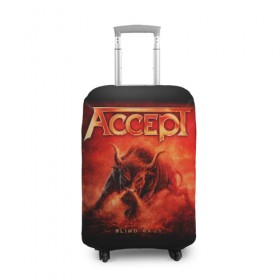 Чехол для чемодана 3D с принтом Accept в Кировске, 86% полиэфир, 14% спандекс | двустороннее нанесение принта, прорези для ручек и колес | accept | heavy metal | power metal | группы | метал | музыка | пауэр метал | рок | хэви метал