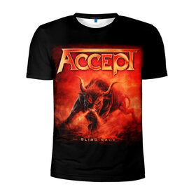 Мужская футболка 3D спортивная с принтом Accept в Кировске, 100% полиэстер с улучшенными характеристиками | приталенный силуэт, круглая горловина, широкие плечи, сужается к линии бедра | accept | heavy metal | power metal | группы | метал | музыка | пауэр метал | рок | хэви метал