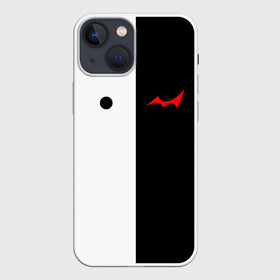 Чехол для iPhone 13 mini с принтом MONOKUMA Eyes в Кировске,  |  | Тематика изображения на принте: ahegao | anime | bear | blood | danganronpa | derector | despair | girls | happy | havoc | manga | monokuma | panda | red | robot | trigger | ultra | аниме | ахегао | директор | кровь | манга | медведь | монокума | панда | робот