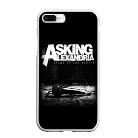 Чехол для iPhone 7Plus/8 Plus матовый с принтом Asking Alexandria в Кировске, Силикон | Область печати: задняя сторона чехла, без боковых панелей | asking alexandria | аскинг александриа | группы | метал | музыка | рок | хэви метал | электроникор