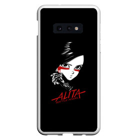 Чехол для Samsung S10E с принтом Alita Battle Angel в Кировске, Силикон | Область печати: задняя сторона чехла, без боковых панелей | Тематика изображения на принте: alita | alita: battle angel | angel | battle | gunnm | алита | боевой ангел | гали | города свалки металлолома | гунм | гуннм | дайсукэ идо | девушка | киборг | сны оружия | хаос