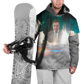 Накидка на куртку 3D с принтом Elon Musk Thinker (Илон Маск) в Кировске, 100% полиэстер |  | elon musk | space | space x | tesla | дым | илон маск | инопланетяне | космос | личность | мыслитель | облака | планета | ракета | спейс | тесла | философ | шаттл