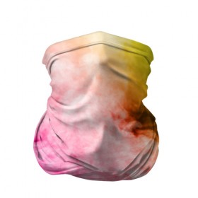 Бандана-труба 3D с принтом Радужный дым в Кировске, 100% полиэстер, ткань с особыми свойствами — Activecool | плотность 150‒180 г/м2; хорошо тянется, но сохраняет форму | holi | праздник красок | радуга | радужный дым | холи | цвета радуги | яркий