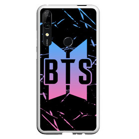 Чехол для Honor P Smart Z с принтом BTS LOVE YOURSELF в Кировске, Силикон | Область печати: задняя сторона чехла, без боковых панелей | bangtan boys | bt21 | bts | bts army | bts stickers | j hope | jimin | jin | jungkook | k pop | rap monster | rapmon | suga | v | бтс | корея | стикеры bts