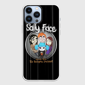 Чехол для iPhone 13 Pro Max с принтом Sally Face Episode Three в Кировске,  |  | blue | face | fisher | game | games | gizmo | hair | larry | mask | sally | волосы | гизмо | голубые | игра | игры | ларри | маска | протез | сали | салли | синие | синий | триллер | ужасы | фейс | фишер | фэйс | хоррор