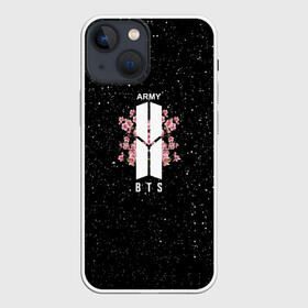 Чехол для iPhone 13 mini с принтом BTS ARMY | БТС | BANGTAN BOYS в Кировске,  |  | bangtan boys | bt21 | bts | bts army | bts stickers | j hope | jimin | jin | jungkook | k pop | rap monster | rapmon | suga | v | бтс | корея | стикеры bts