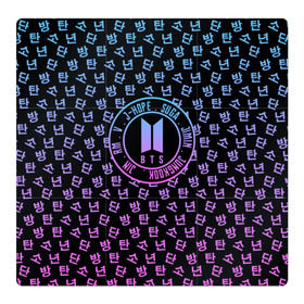 Магнитный плакат 3Х3 с принтом BTS LOVE YOURSELF в Кировске, Полимерный материал с магнитным слоем | 9 деталей размером 9*9 см | bangtan boys | bt21 | bts | bts army | bts stickers | j hope | jimin | jin | jungkook | k pop | rap monster | rapmon | suga | v | бтс | корея | стикеры bts