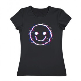 Женская футболка хлопок с принтом Black Mirror в Кировске, 100% хлопок | прямой крой, круглый вырез горловины, длина до линии бедер, слегка спущенное плечо | 