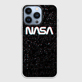 Чехол для iPhone 13 Pro с принтом NASA GLITCH SPACE | НАСА ГЛИТЧ КОСМОС в Кировске,  |  | Тематика изображения на принте: galaxy | nasa | space | space company | star | астрономия | галактика | звезды | космическая компания | космос | наса