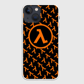 Чехол для iPhone 13 mini с принтом HALF LIFE в Кировске,  |  | aperture laboratorie | black mesa | gordon freeman | half life | half life 3 | logo | valve | вэлв | гордон фриман | игра | лого | монтировка | фантастика | халф лайф