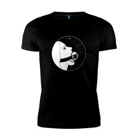 Мужская футболка премиум с принтом BDSM Space в Кировске, 92% хлопок, 8% лайкра | приталенный силуэт, круглый вырез ворота, длина до линии бедра, короткий рукав | 