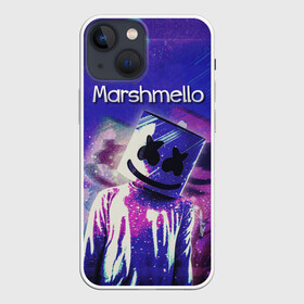 Чехол для iPhone 13 mini с принтом Marshmello в Кировске,  |  | marshmello | диджей | клуб | клубная музыка | маршмеллоу | маршмэлло | маршмэллоу | музыка | электронная