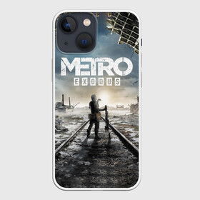 Чехол для iPhone 13 mini с принтом Metro в Кировске,  |  | exodus | metro | stalker | артем | исход | метро | сталкер | эксодус