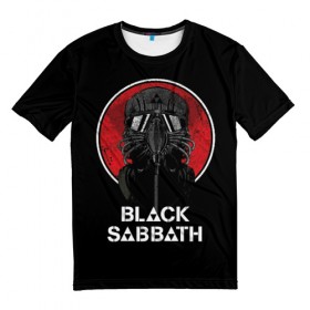 Мужская футболка 3D с принтом Black Sabbath в Кировске, 100% полиэфир | прямой крой, круглый вырез горловины, длина до линии бедер | Тематика изображения на принте: black sabbath | hard rock | heavy metal | блэк сабат | группы | метал | музыка | оззи осборн | рок | хард рок | хэви метал