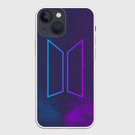 Чехол для iPhone 13 mini с принтом BTS LOVE YOURSELF в Кировске,  |  | Тематика изображения на принте: bangtan boys | bt21 | bts | bts army | bts stickers | j hope | jimin | jin | jungkook | k pop | rap monster | rapmon | suga | v | бтс | корея | стикеры bts