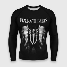 Мужской рашгард 3D с принтом Black Veil Brides в Кировске,  |  | black veil brides | heavy matal | metal | post hardcore | группы | метал | музыка | рок | хэви метал | эмо