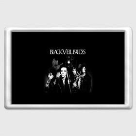 Магнит 45*70 с принтом Black Veil Brides в Кировске, Пластик | Размер: 78*52 мм; Размер печати: 70*45 | black veil brides | heavy matal | metal | post hardcore | группы | метал | музыка | рок | хэви метал | эмо