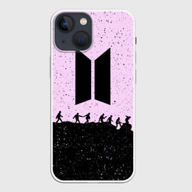 Чехол для iPhone 13 mini с принтом BTS в Кировске,  |  | bangtan boys | bt21 | bts | bts army | bts stickers | j hope | jimin | jin | jungkook | k pop | rap monster | rapmon | suga | v | бтс | корея | стикеры bts