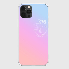 Чехол для iPhone 12 Pro Max с принтом BTS LOVE YOURSELF в Кировске, Силикон |  | Тематика изображения на принте: bangtan boys | bt21 | bts | bts army | bts stickers | j hope | jimin | jin | jungkook | k pop | rap monster | rapmon | suga | v | бтс | корея | стикеры bts