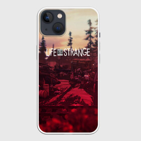 Чехол для iPhone 13 с принтом Life is Strange в Кировске,  |  | caulfield | chloe price | game | kate marsh | life | life is strange | life is strange: before the storm | max | strange | две луны | игры | кейт марш | колфилд | макс | подростки | студенты