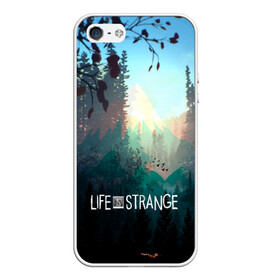 Чехол для iPhone 5/5S матовый с принтом Life is Strange в Кировске, Силикон | Область печати: задняя сторона чехла, без боковых панелей | caulfield | chloe price | game | kate marsh | life | life is strange | life is strange: before the storm | max | strange | две луны | игры | кейт марш | колфилд | макс | подростки | студенты