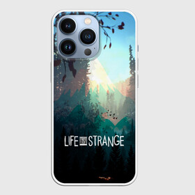 Чехол для iPhone 13 Pro с принтом Life is Strange в Кировске,  |  | caulfield | chloe price | game | kate marsh | life | life is strange | life is strange: before the storm | max | strange | две луны | игры | кейт марш | колфилд | макс | подростки | студенты