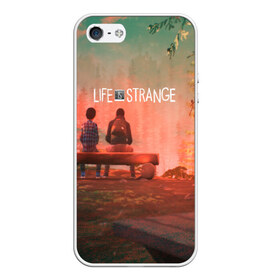 Чехол для iPhone 5/5S матовый с принтом Life is Strange в Кировске, Силикон | Область печати: задняя сторона чехла, без боковых панелей | caulfield | chloe price | game | kate marsh | life | life is strange | life is strange: before the storm | max | strange | две луны | игры | кейт марш | колфилд | макс | подростки | студенты