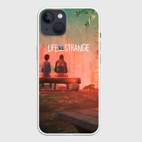 Чехол для iPhone 13 с принтом Life is Strange в Кировске,  |  | caulfield | chloe price | game | kate marsh | life | life is strange | life is strange: before the storm | max | strange | две луны | игры | кейт марш | колфилд | макс | подростки | студенты