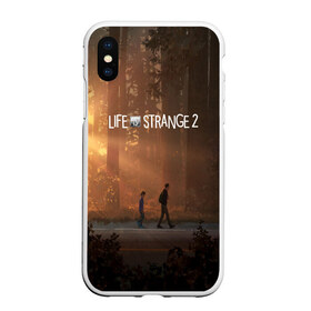 Чехол для iPhone XS Max матовый с принтом Life is Strange в Кировске, Силикон | Область печати: задняя сторона чехла, без боковых панелей | Тематика изображения на принте: caulfield | chloe price | game | kate marsh | life | life is strange | life is strange: before the storm | max | strange | две луны | игры | кейт марш | колфилд | макс | подростки | студенты