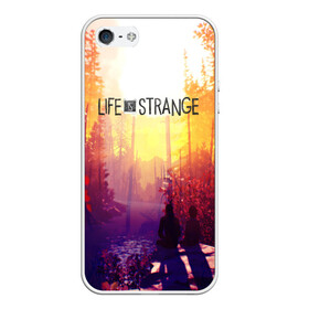 Чехол для iPhone 5/5S матовый с принтом Life is Strange в Кировске, Силикон | Область печати: задняя сторона чехла, без боковых панелей | caulfield | chloe price | game | kate marsh | life | life is strange | life is strange: before the storm | max | strange | две луны | игры | кейт марш | колфилд | макс | подростки | студенты