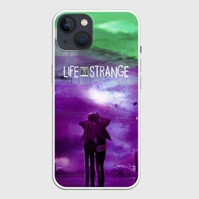 Чехол для iPhone 13 с принтом Life is Strange в Кировске,  |  | caulfield | chloe price | game | kate marsh | life | life is strange | life is strange: before the storm | max | strange | две луны | игры | кейт марш | колфилд | макс | подростки | студенты