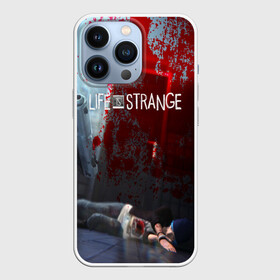 Чехол для iPhone 13 Pro с принтом Life is Strange в Кировске,  |  | caulfield | chloe price | game | kate marsh | life | life is strange | life is strange: before the storm | max | strange | две луны | игры | кейт марш | колфилд | макс | подростки | студенты