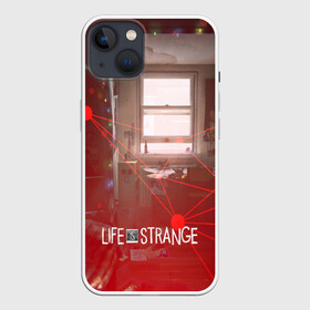 Чехол для iPhone 13 с принтом Life is Strange в Кировске,  |  | caulfield | chloe price | game | kate marsh | life | life is strange | life is strange: before the storm | max | strange | две луны | игры | кейт марш | колфилд | макс | подростки | студенты