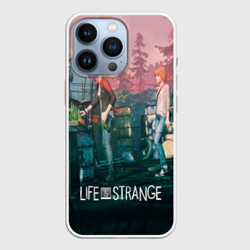 Чехол для iPhone 13 Pro с принтом Life is Strange в Кировске,  |  | caulfield | chloe price | game | kate marsh | life | life is strange | life is strange: before the storm | max | strange | две луны | игры | кейт марш | колфилд | макс | подростки | студенты