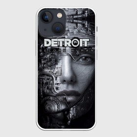 Чехол для iPhone 13 mini с принтом Detroit become human в Кировске,  |  | 2038 | become | connor | dbh | human | kara | андроид | девиант | детройт | кара | квест | коннор | маркус