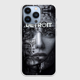 Чехол для iPhone 13 Pro с принтом Detroit become human в Кировске,  |  | Тематика изображения на принте: 2038 | become | connor | dbh | human | kara | андроид | девиант | детройт | кара | квест | коннор | маркус