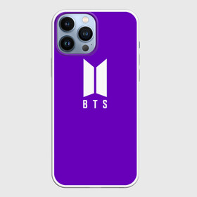 Чехол для iPhone 13 Pro Max с принтом BTS PURPLE в Кировске,  |  | bangtan boys | bt21 | bts | bts army | bts stickers | j hope | jimin | jin | jungkook | k pop | purple | rap monster | rapmon | suga | v | бтс | корея | пурпурный | стикеры bts | фиолетовый