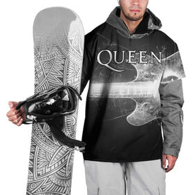 Накидка на куртку 3D с принтом Queen в Кировске, 100% полиэстер |  | queen | брайан мэи | британская | группа | джон дикон | королева | роджер тейлор | рок | фредди меркьюри