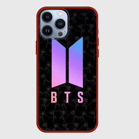 Чехол для iPhone 13 Pro Max с принтом BTS LY в Кировске,  |  | bangtan boys | bt21 | bts | bts army | bts stickers | j hope | jimin | jin | jungkook | k pop | rap monster | rapmon | suga | v | бтс | корея | стикеры bts