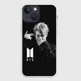 Чехол для iPhone 13 mini с принтом BTS RAP MONSTER | БТС в Кировске,  |  | bangtan boys | bt21 | bts | bts army | bts stickers | j hope | jimin | jin | jungkook | k pop | rap monster | rapmon | suga | v | бтс | корея | стикеры bts