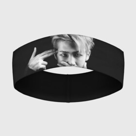 Повязка на голову 3D с принтом BTS RAP MONSTER | БТС в Кировске,  |  | bangtan boys | bt21 | bts | bts army | bts stickers | j hope | jimin | jin | jungkook | k pop | rap monster | rapmon | suga | v | бтс | корея | стикеры bts