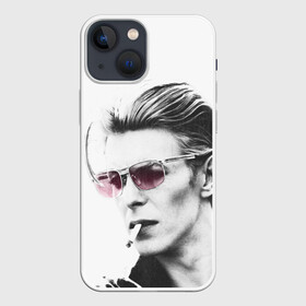 Чехол для iPhone 13 mini с принтом Дэвид Боуи в Кировске,  |  | bowie | david bowie | david robert jones | ziggy stardust | боуи | дэвид боуи | музыка | рок