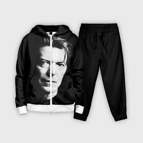 Детский костюм 3D с принтом Дэвид Боуи в Кировске,  |  | bowie | david bowie | david robert jones | ziggy stardust | боуи | дэвид боуи | музыка | рок