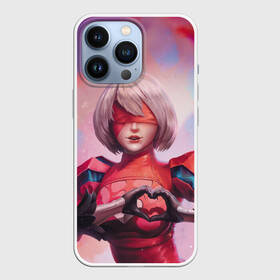 Чехол для iPhone 13 Pro с принтом NieR в Кировске,  |  | 2b | 9s | automata | game | nier | yorha | игра | ниа | нир | отомата