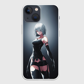 Чехол для iPhone 13 mini с принтом Ниа в Кировске,  |  | 2b | 9s | automata | game | nier | yorha | игра | ниа | нир | отомата